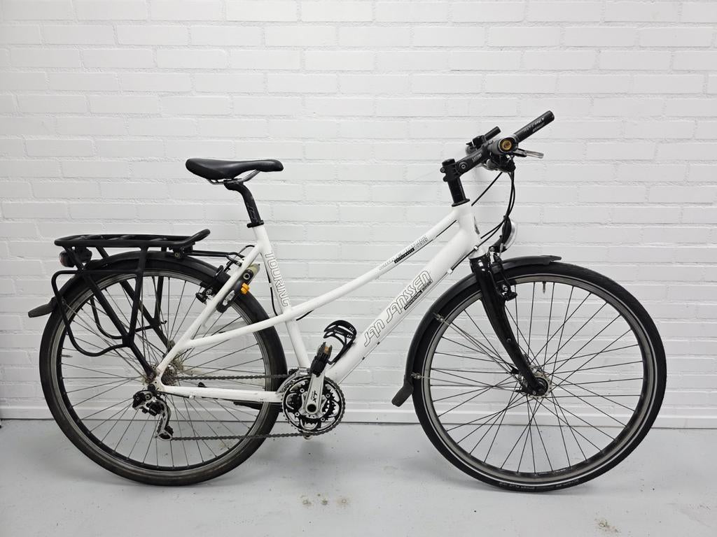 Jan Janssen Millennium Trekking hybride dames rijklaar, 28 inch, Meer dan 20 versnellingen, Ophalen, Overige merken