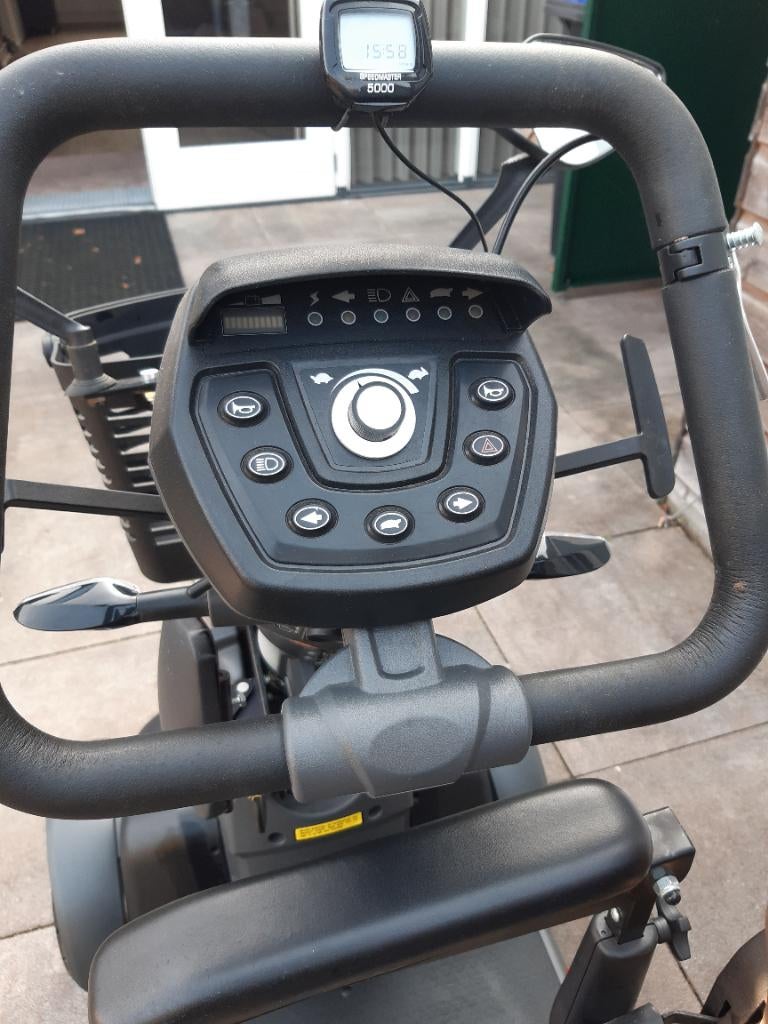 Mooie 4 wiels scootmobile ,Excel Galaxy, Ophalen, Excel, Zo goed als nieuw, 16 km/u of meer