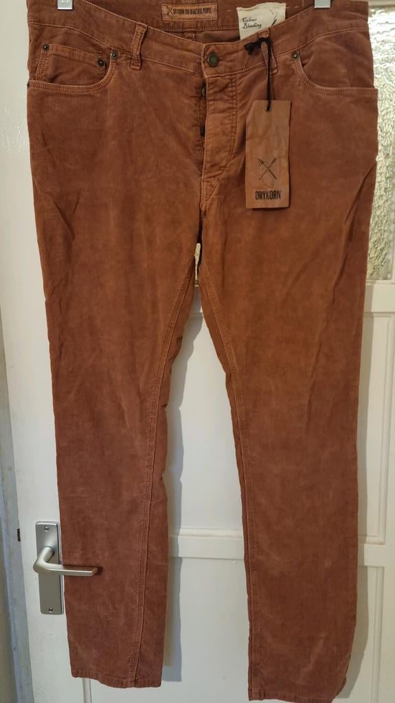 Drykorn rib broek maat 34/34 en 36/34, Drykorn, Overige kleuren, Nieuw, Ophalen of Verzenden