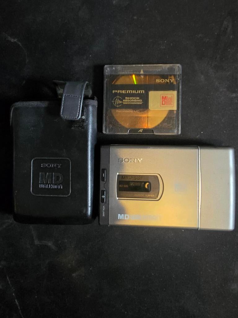 Sony MD Walkman MZ-E20 MiniDisc speler, Audio, Tv en Foto, Walkmans, Discmans en Minidiscspelers, Ophalen of Verzenden, Minidisc-speler