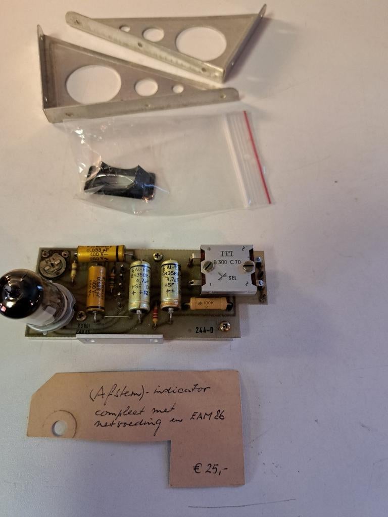 Afstem indicator met netvoeding en EAM86 getest, Ophalen of Verzenden