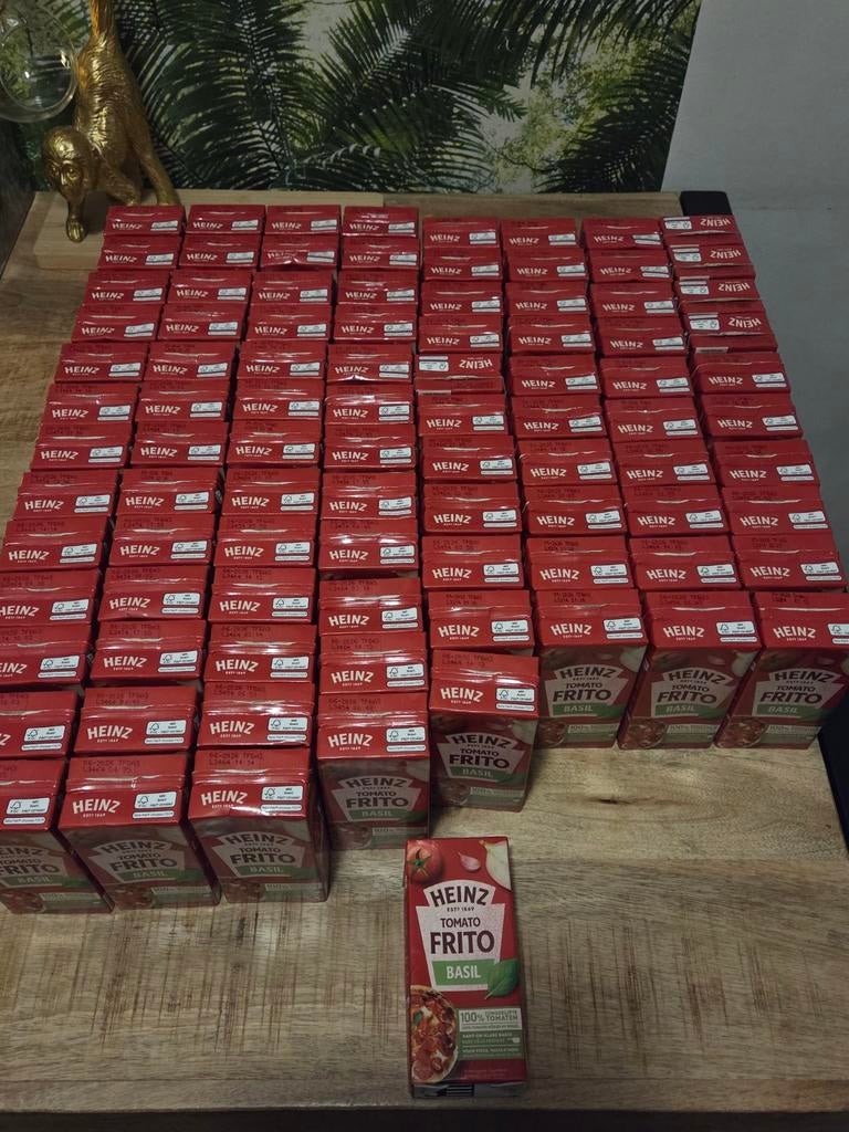 93 pakken Heinz Tomato Frito Basil, Ophalen of Verzenden