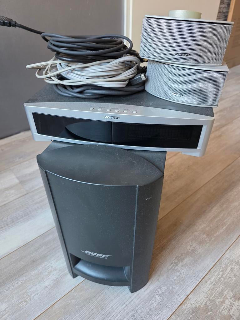 Bose 3·2·1 GS home entertainment system, Ophalen of Verzenden, Zo goed als nieuw, 2.1-systeem, Overige merken