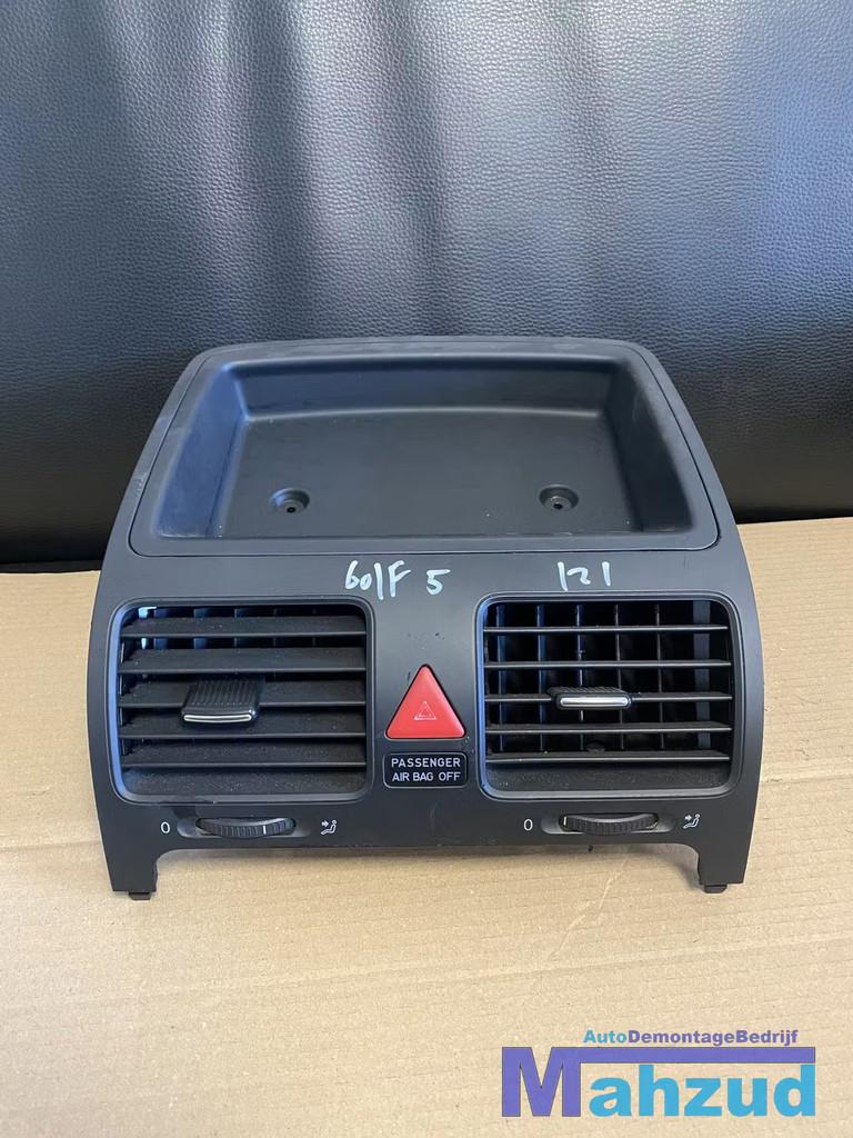 VW GOLF 5 Middenconsole rooster midden 2005-2009, Auto-onderdelen, Interieur en Bekleding, Gebruikt, Volkswagen, Volkswagen AG