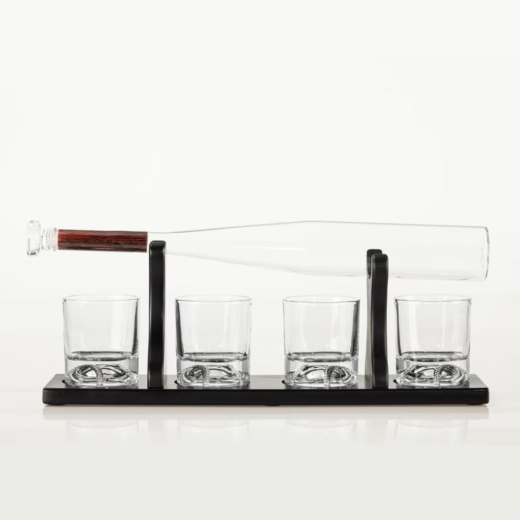 Whiskey karaf - Drank karaf - Bar accessoires - Honkbal, Overige materialen, Cave & Garden, Verzenden, Nieuw