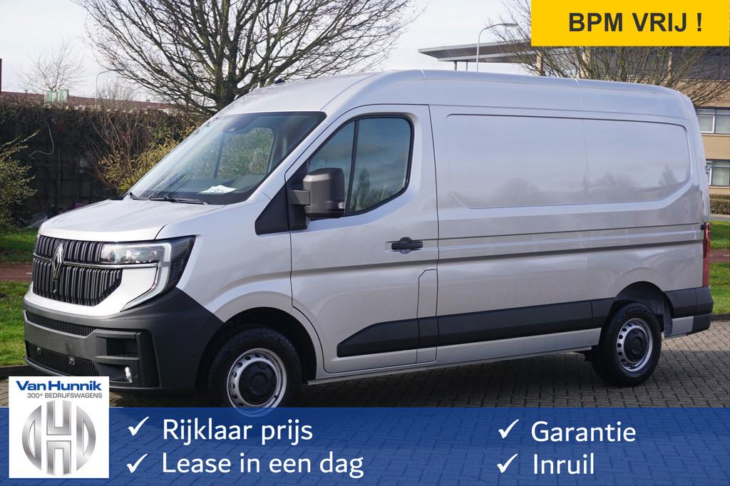 Renault Master T35 170PK L2H2 BPM VRIJ! 10" R-Link Navi, Cam, 1998 cc, Gebruikt, 4 cilinders, Renault