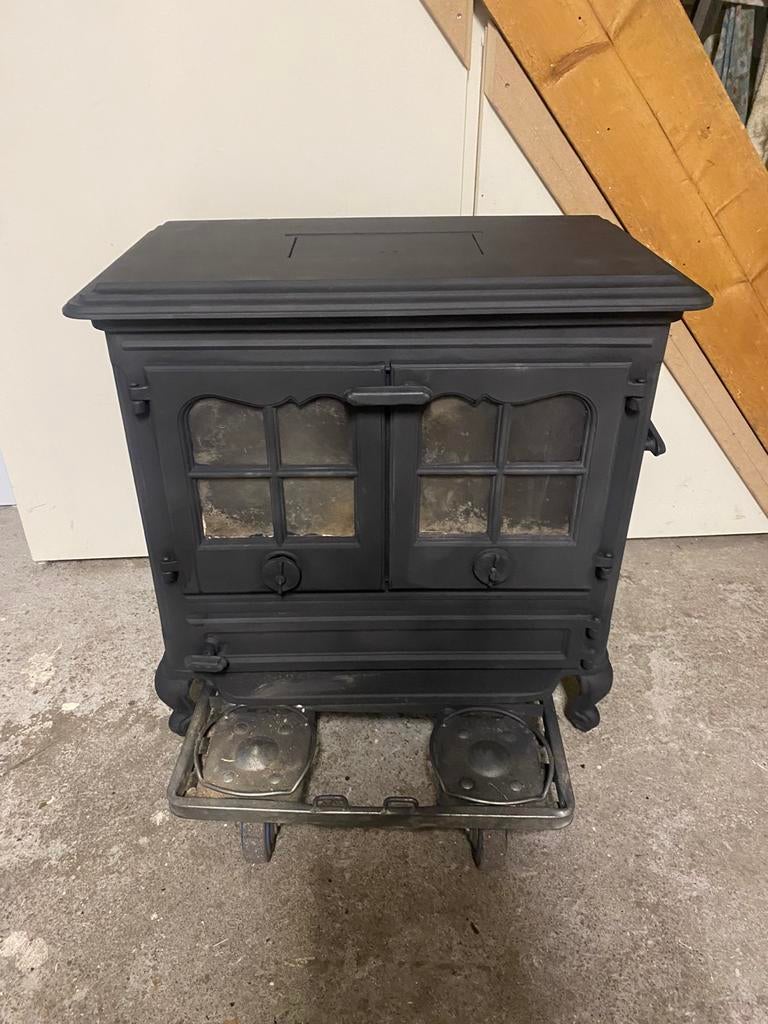 Te koop houtkachel, Huis en Inrichting, Kachels, Ophalen, Gebruikt, Houtkachel, Vrijstaand