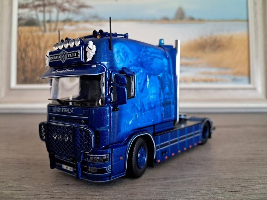 SCANIA 4 SERIE LONGLINE TRANS RAPID "GAME OF THRONES" TEKNO, Ophalen of Verzenden, Nieuw, Bus of Vrachtwagen, Tekno