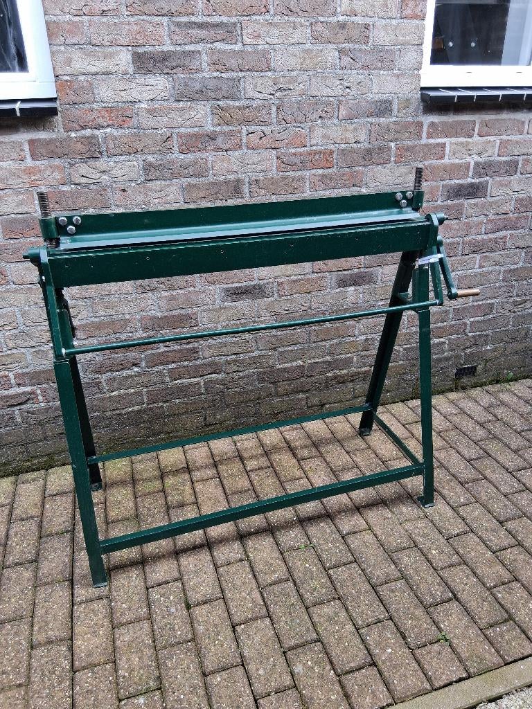 Plooibank voor zink, Ophalen, Gebruikt