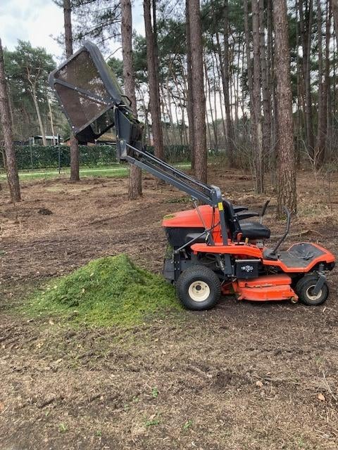 zitmaaier, Ophalen, Kubota, 120 cm of meer, Opvangbak