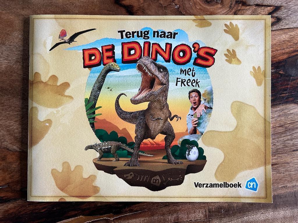 Terug naar de DINO'S met Freek compleet, Verzamelen, Supermarktacties, Albert Heijn, Ophalen of Verzenden
