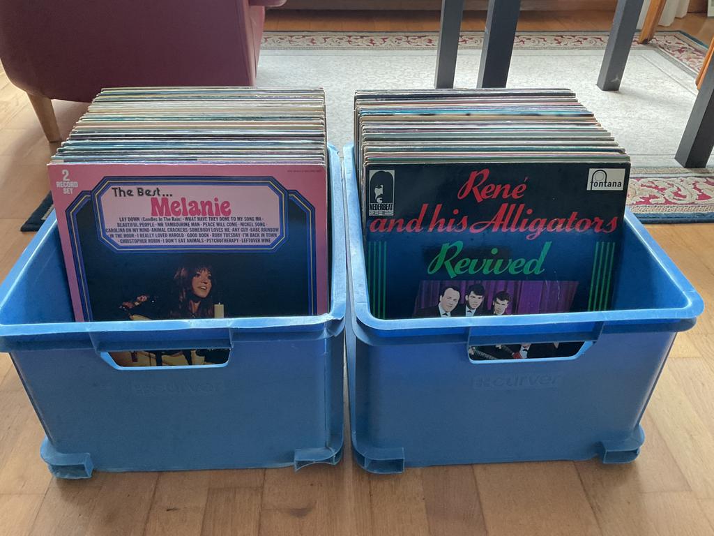 130 Lp’s, Cd's en Dvd's, Ophalen, Gebruikt, 12 inch