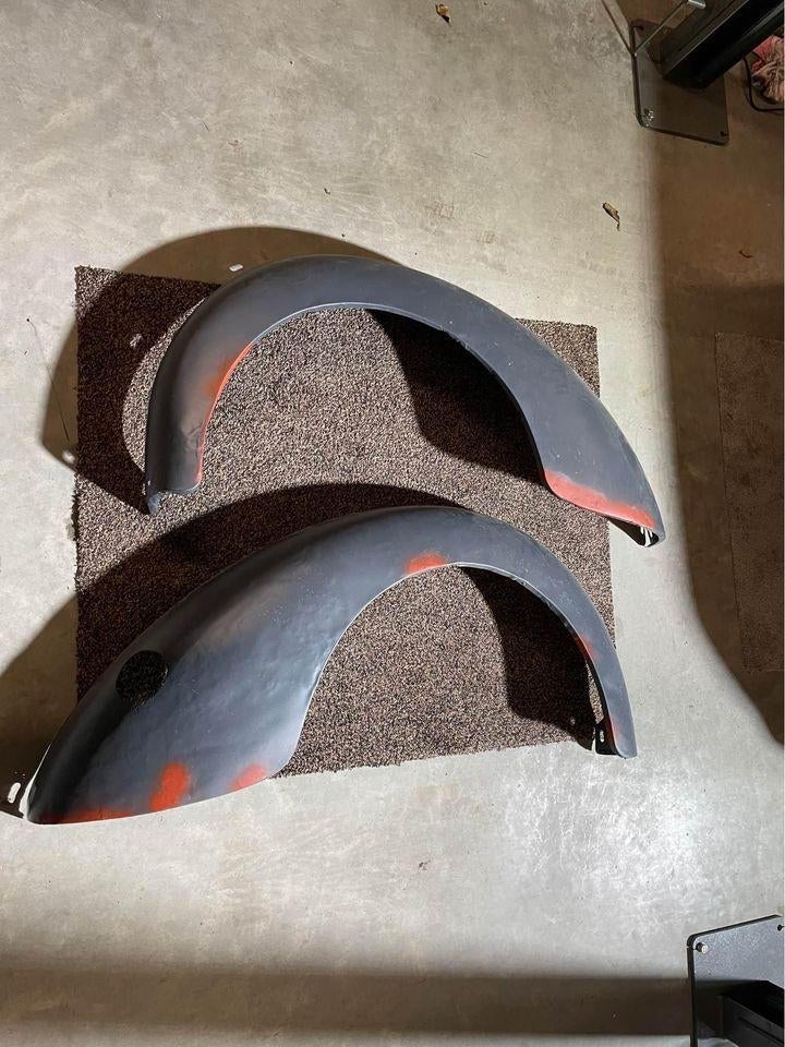 achter schermen Mercedes 170S W136, Ophalen, Gebruikt, Mercedes-Benz, Spatbord