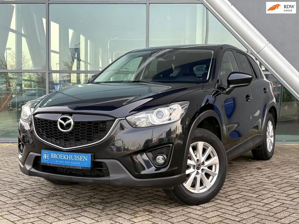 Mazda CX-5 2.0 Skylease 2WD 165pk Trekhaak / Camera / Naviga, Voorwielaandrijving, Stof, 4 cilinders, Zwart