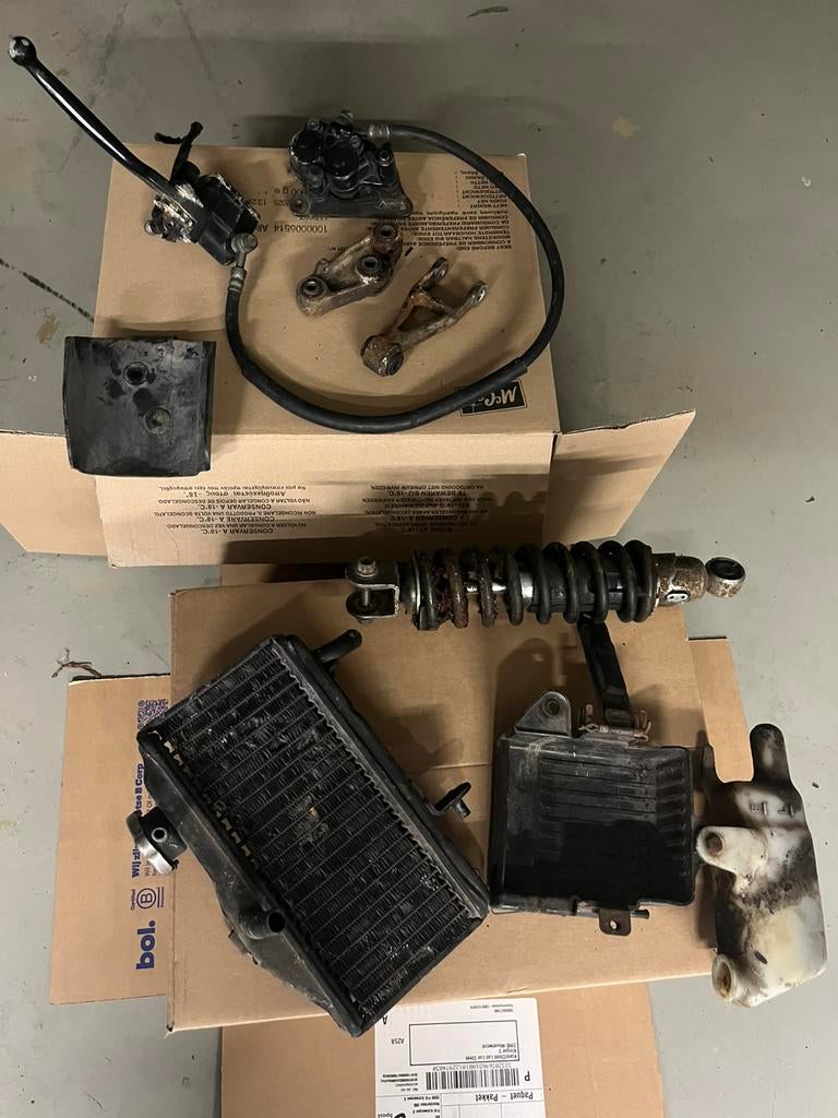 Honda mbx remsysteem,radiator,…, Fietsen en Brommers, Ophalen of Verzenden, Gebruikt