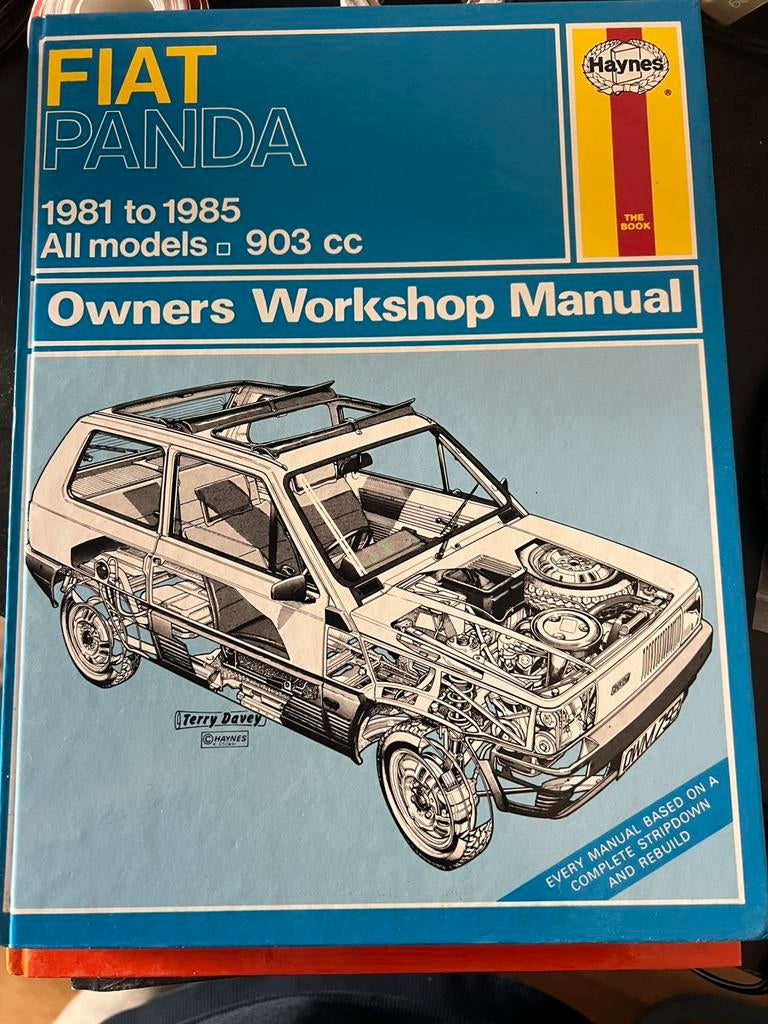 Fiat Panda werkplaatshandboek, Ophalen of Verzenden