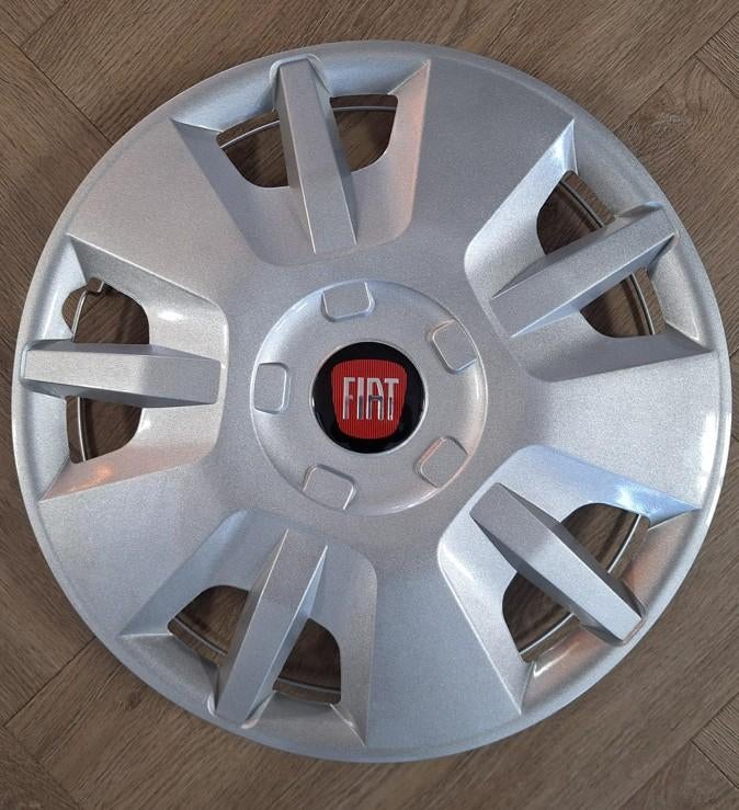 Fiat Ducato Wieldoppen camper bus 15 inch Zwart logo set, Ophalen of Verzenden, Nieuw, Citroën