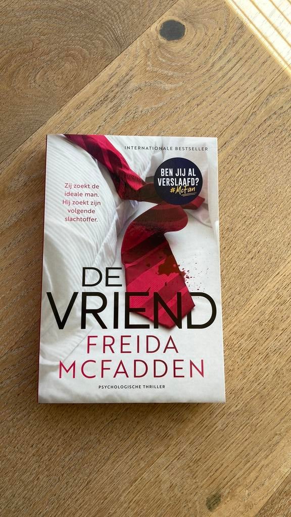 Freida McFadden - De vriend, Ophalen of Verzenden, Nieuw, Freida McFadden