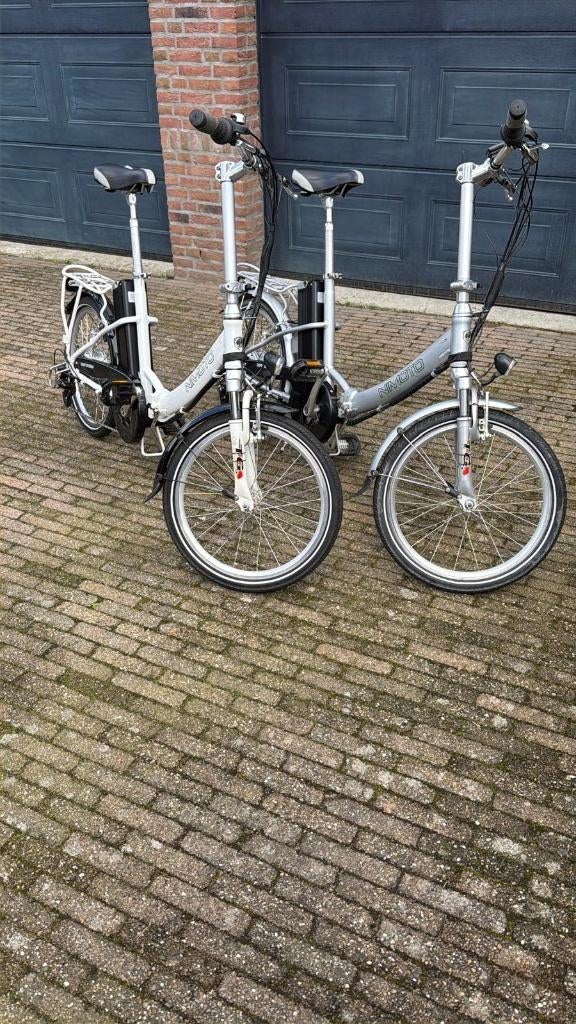 Nimoto vouwfietsen elektrisch set of per stuk, 20 inch of meer, Gebruikt, Versnellingen, Totaal opvouwbaar