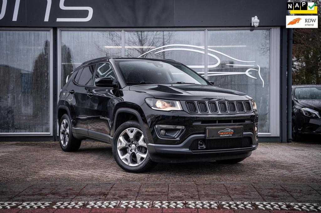 Jeep Compass 1.4 MultiAir Limited 4x4|Trekh|Carplay|Stoel/St, Auto's, Automaat, 450 kg, Gebruikt, 4 cilinders