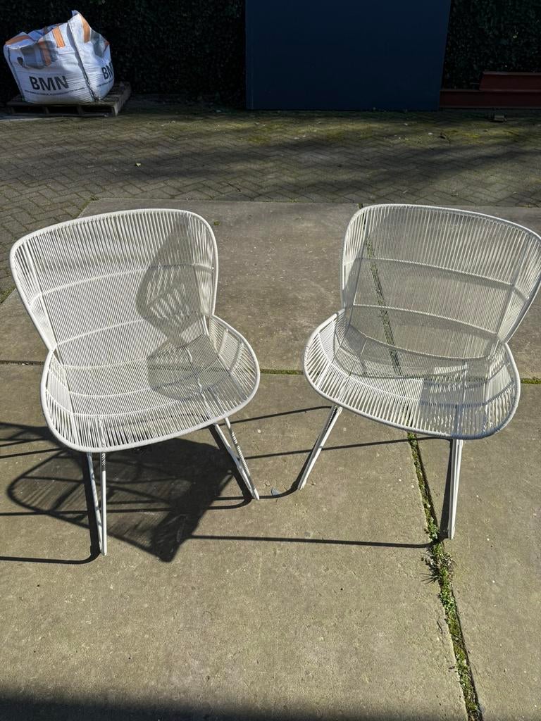 Outdoor lounge stoelen (Max&Luuk, Faye), Tuin en Terras, Ophalen, 2 zitplaatsen