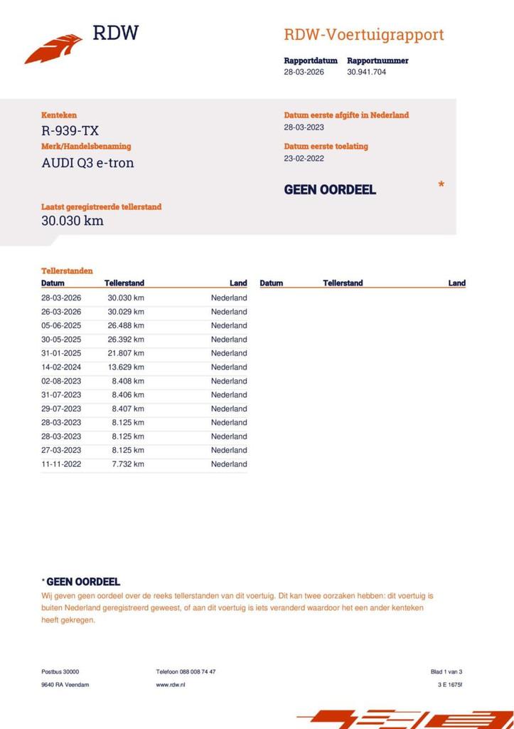 Audi Q3 45 TFSIe 2X S-LINE | APP CNNCT | AD. CRUISE, Gebruikt, Leder en Stof, 245 pk, Hybride Elektrisch/Benzine