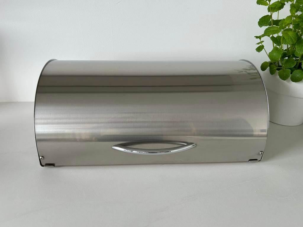 Broodtrommel RVS, Broodtrommel, Ophalen, Zo goed als nieuw