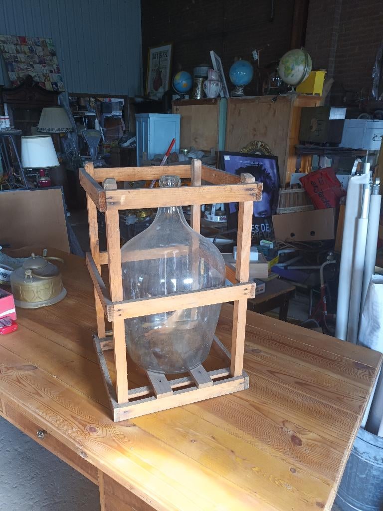 Vintage ballonfles / mandfles, Ophalen