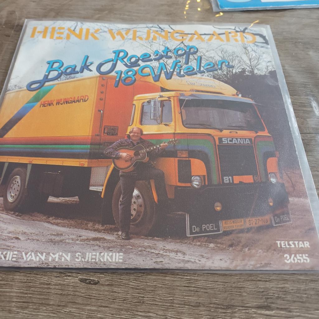 henk wijngaard - bak roest op 18 wielen, Cd's en Dvd's, Vinyl | Nederlandstalig, Ophalen of Verzenden, Zo goed als nieuw, Overige formaten