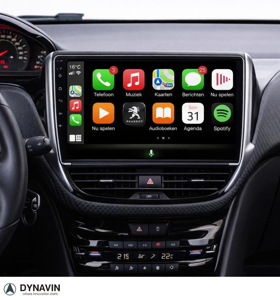 apple carplay peugeot 2008 carkit android 15 usb Dynavin