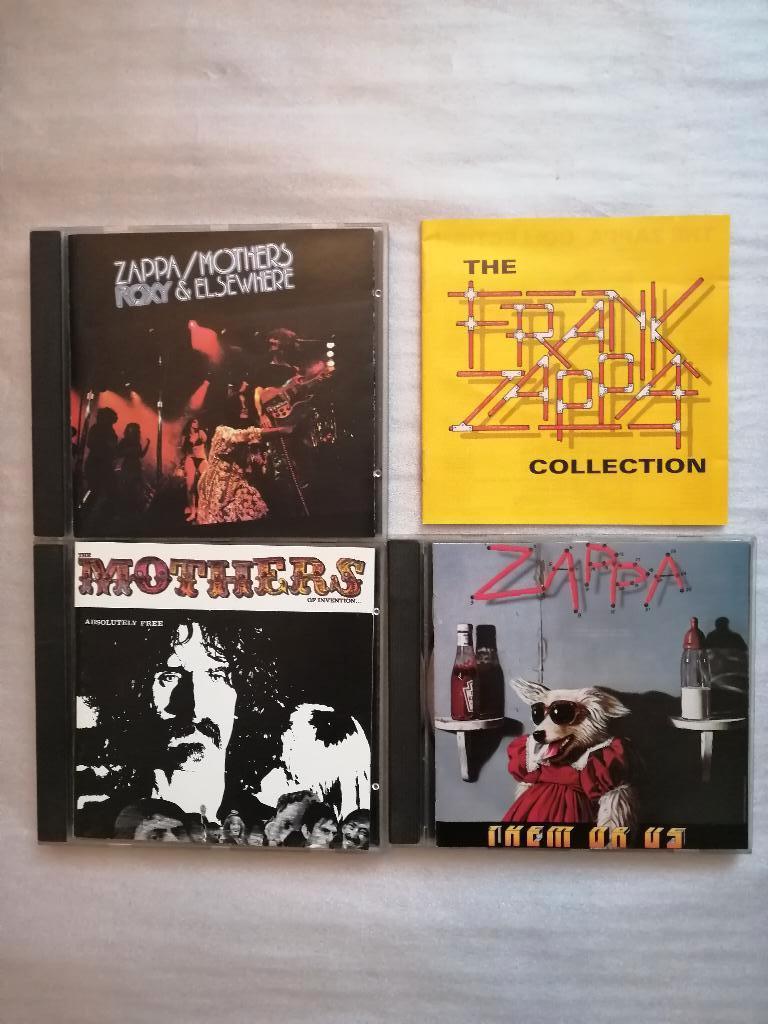 Frank Zappa Mothers of cd en dvd rock pop jazz fusion, Ophalen of Verzenden, 1980 tot 2000, Zo goed als nieuw