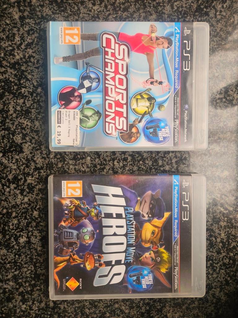 Playstation 3 move spellen, Spelcomputers en Games, Games | Sony PlayStation 3, 1 speler, Ophalen of Verzenden, Zo goed als nieuw