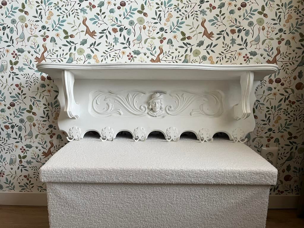 Brocante kapstok, Huis en Inrichting, Woonaccessoires | Kapstokken, Zo goed als nieuw, Minder dan 100 cm, Hout, Ophalen