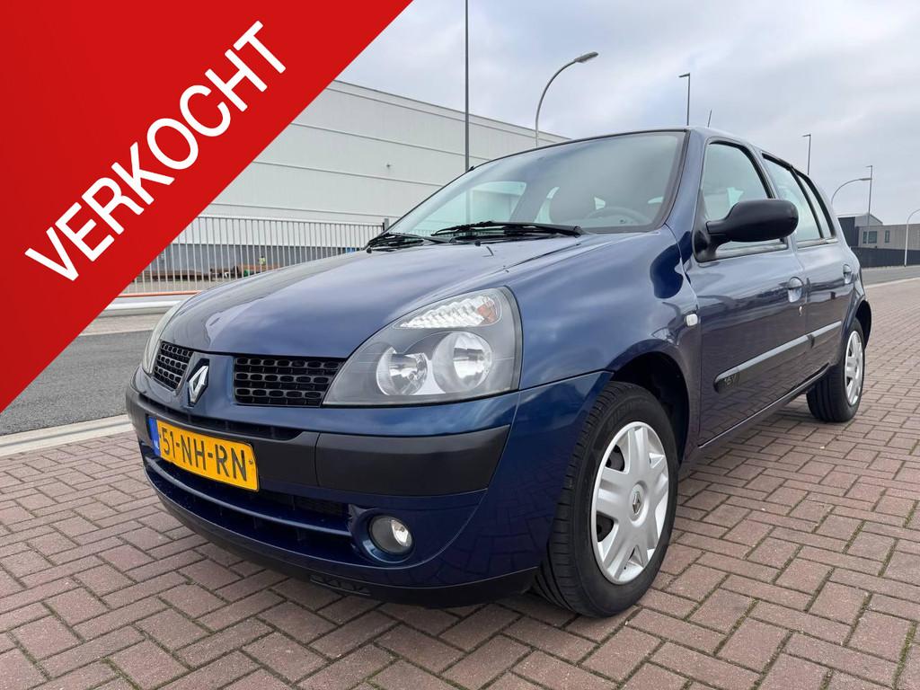 Renault Clio 1.2-16V, Voorwielaandrijving, Gebruikt, 31 €/maand, 4 cilinders