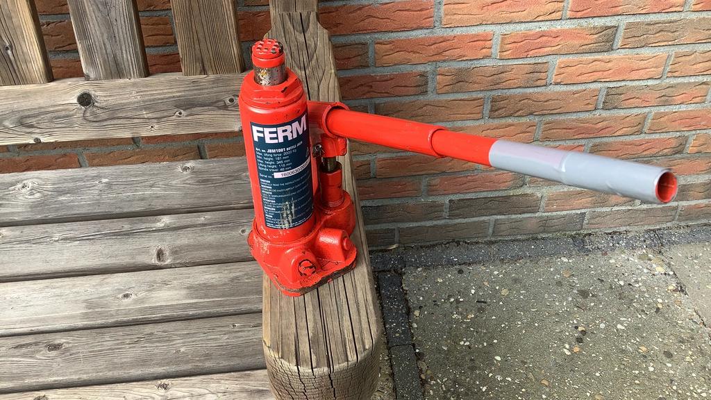 Hydraulische Potkrik tot 2000 kg, Auto diversen, Autogereedschap, Ophalen of Verzenden, Gebruikt