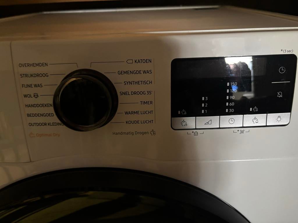 Samsung warmtepomp droger, Ophalen, Wolprogramma, Overige typen, 8 tot 10 kg