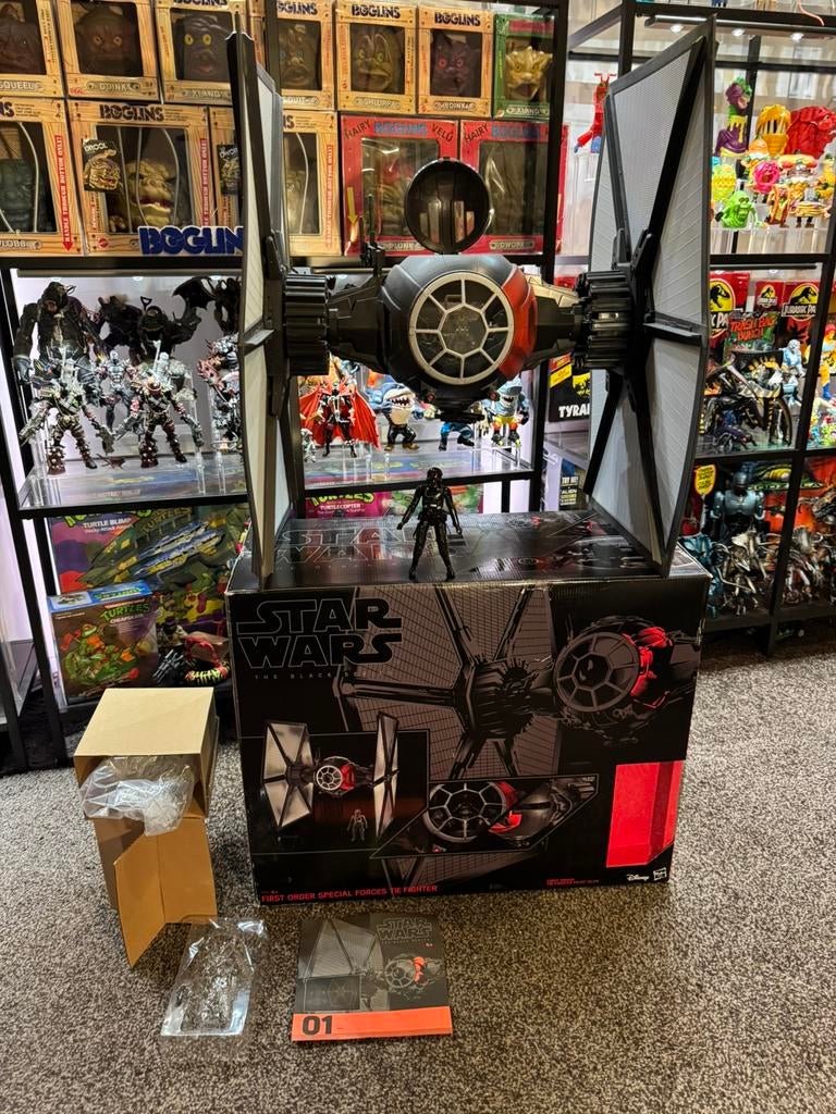 Star Wars Imperial Tie Fighter Hasbro, Verzamelen, Star Wars, Ophalen, Zo goed als nieuw, Actiefiguurtje