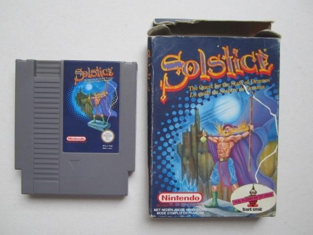 Solstice NES Nintendo (los €20), Spelcomputers en Games, Games | Nintendo NES, Gebruikt, Role Playing Game (Rpg), 1 speler, Vanaf 3 jaar