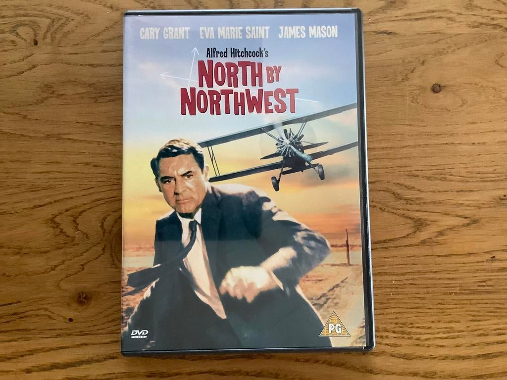 16) North by Northwest, Alfred Hitchcock, Cary Grant e.a., Vanaf 16 jaar, 1980 tot heden, Ophalen of Verzenden, Zo goed als nieuw