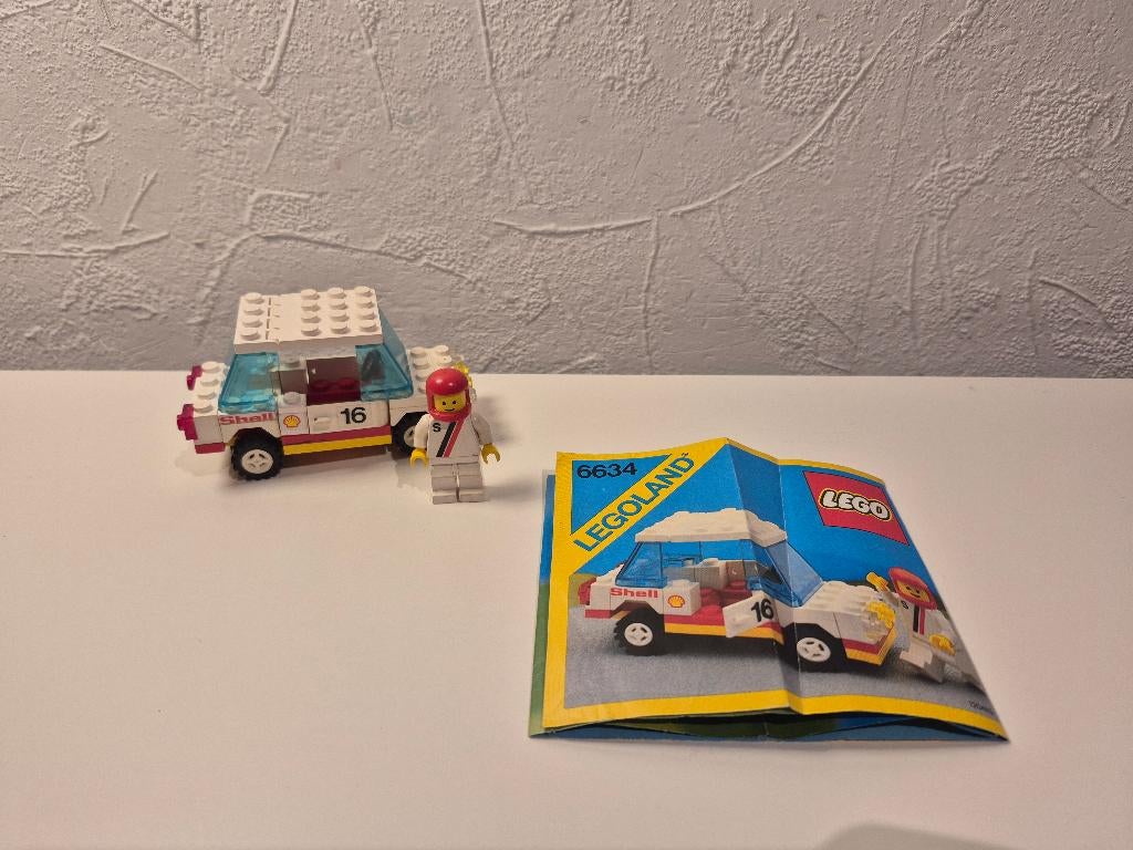 Lego Town 6634 Stock Car, Ophalen of Verzenden, Gebruikt, Complete set, Lego