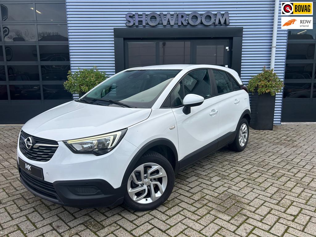Opel Crossland X 1.2 Turbo Innovation Automaat|Applecarplay|, Gebruikt, Wit, Bedrijf, 19 km/l