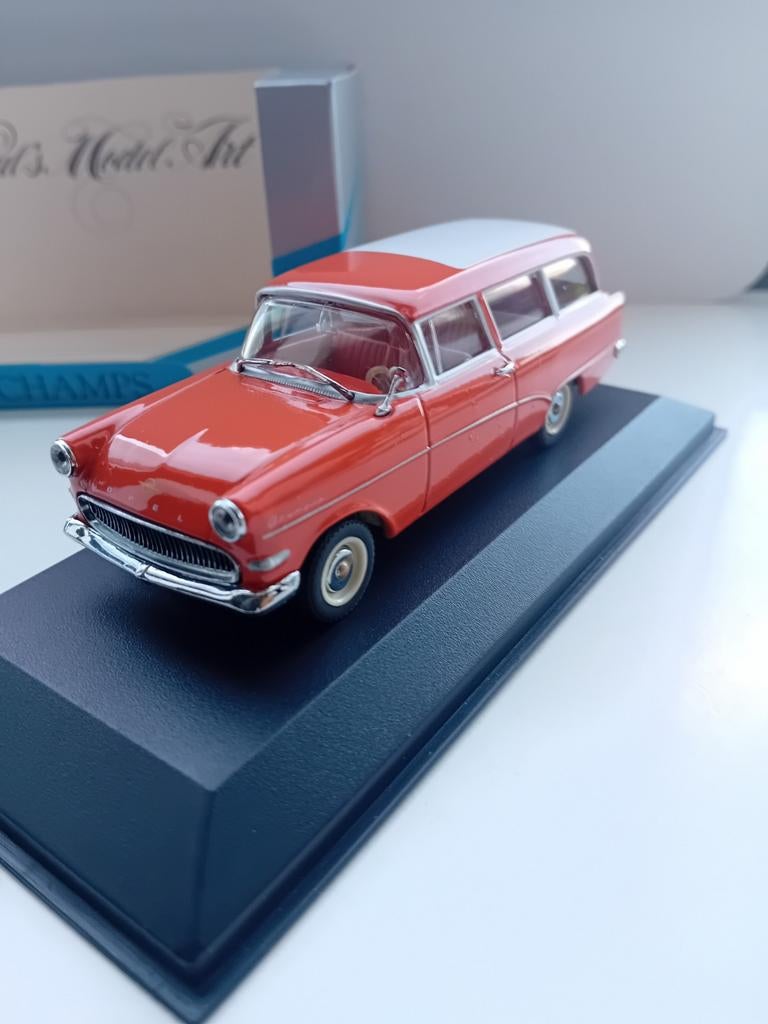Minichamps Opel Rekord P1 Caravan., Ophalen of Verzenden, Zo goed als nieuw, Auto, MiniChamps