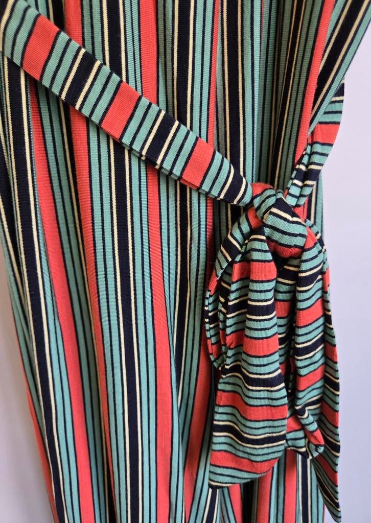 King Louie Mary Jumpsuit Castillo Stripe Black M, Kleding | Dames, Jumpsuits, Maat 38/40 (M), Mvt, Nieuw, Ophalen of Verzenden