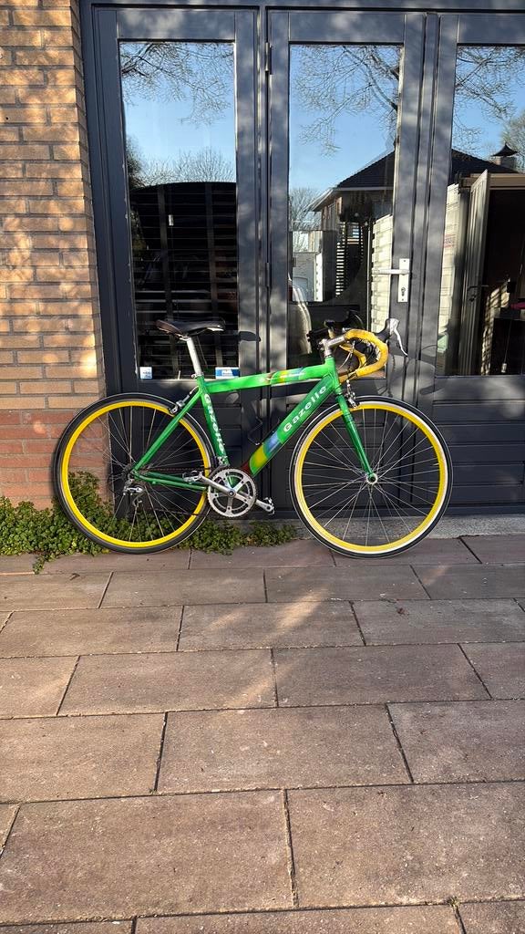 Gazelle team tvm replica, Fietsen en Brommers, Fietsen | Racefietsen, Zo goed als nieuw, Gazelle, Meer dan 20 versnellingen, Aluminium