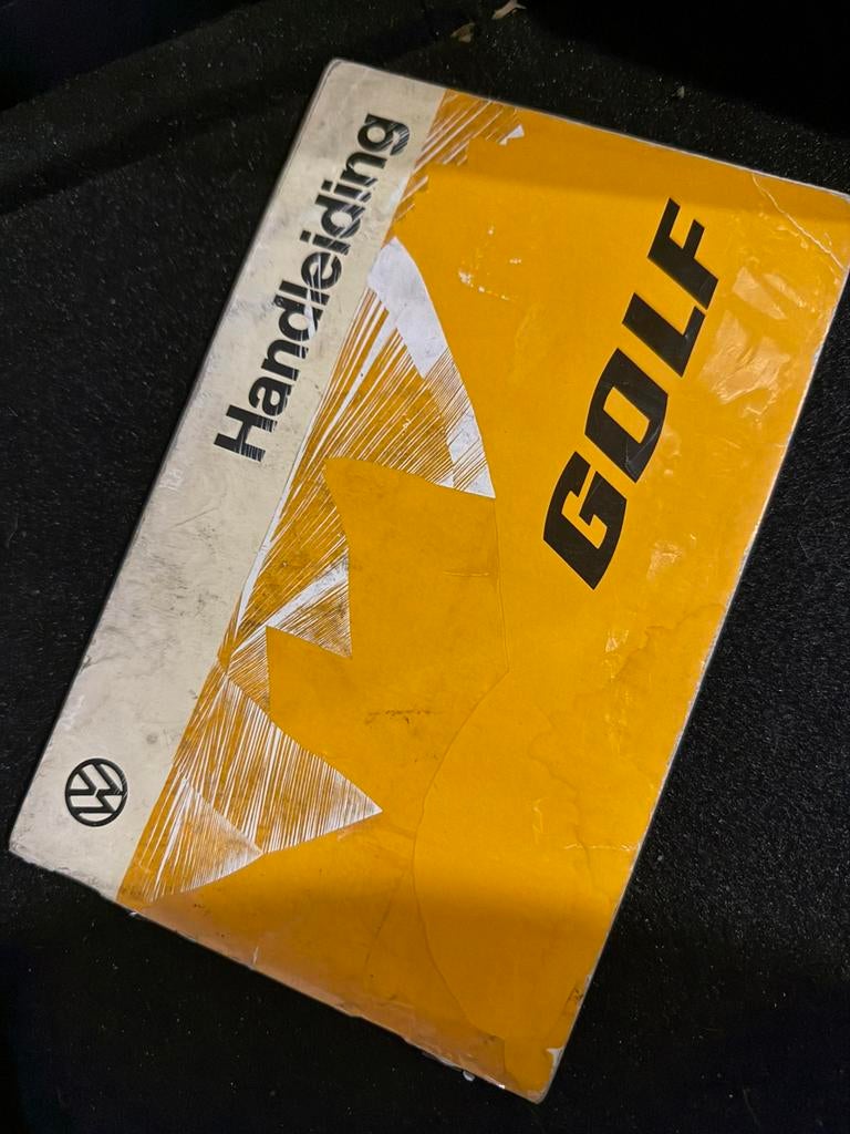 Vw golf 1976 handleiding wolfsburg, Auto diversen, Ophalen of Verzenden