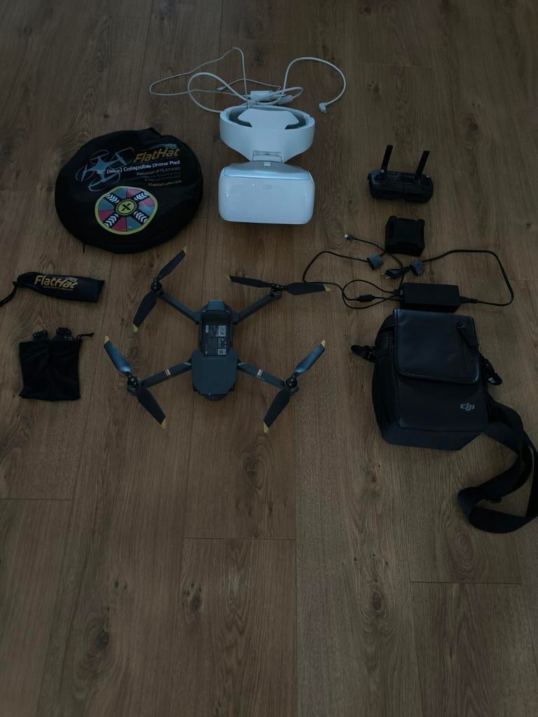 DJI Mavic PRO met Goggles en toebehoren, Hobby en Vrije tijd, Modelbouw | Radiografisch | Helikopters en Quadcopters, Ophalen