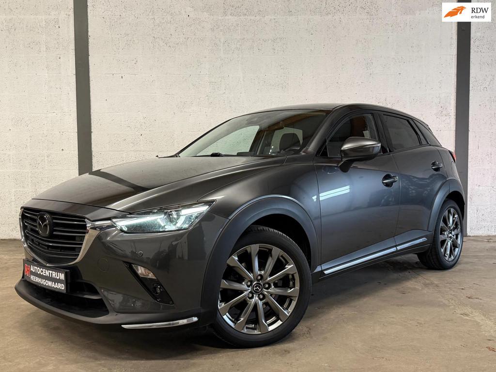 Mazda CX-3 2.0 SkyActiv-G 120 SkyLease GT Leder|Bose|Camera|, Gebruikt, 4 cilinders, Handgeschakeld, SUV of Terreinwagen