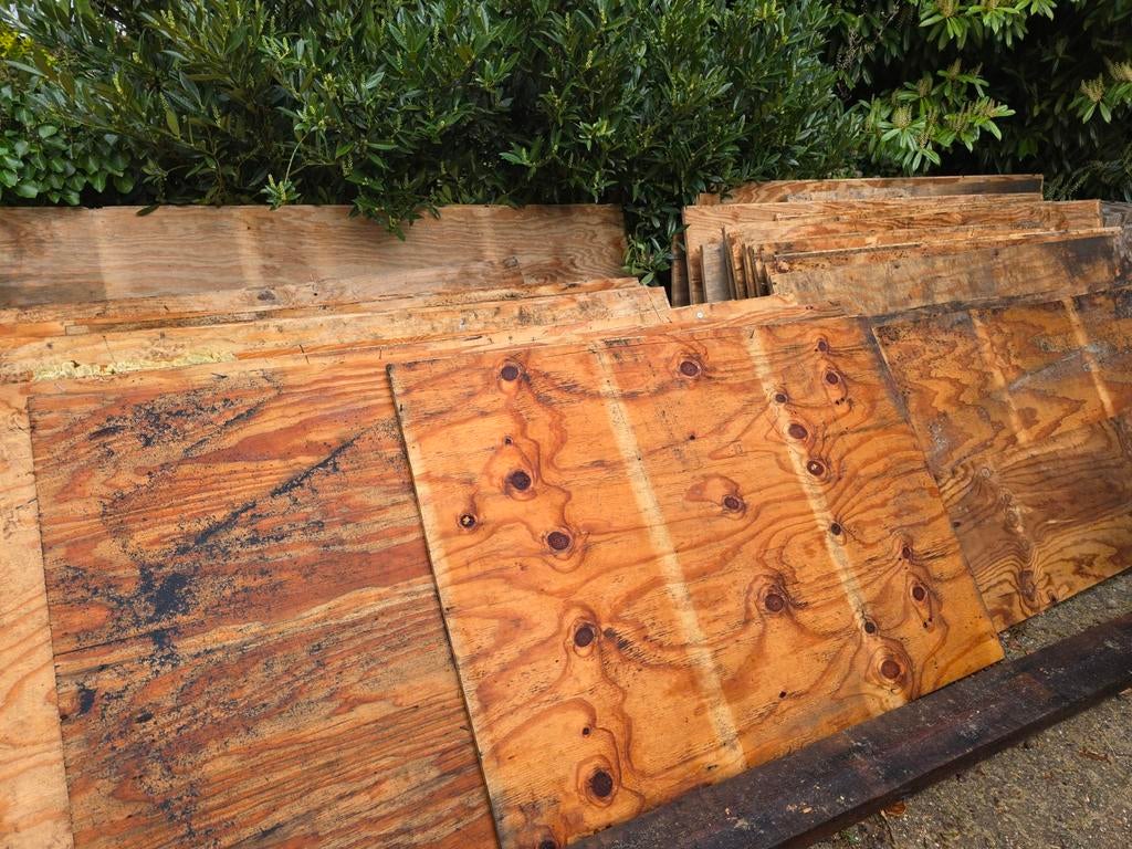 Houten Underlayment Platen - Diverse Maten, Ophalen, Gebruikt, Minder dan 25 mm, Overige typen