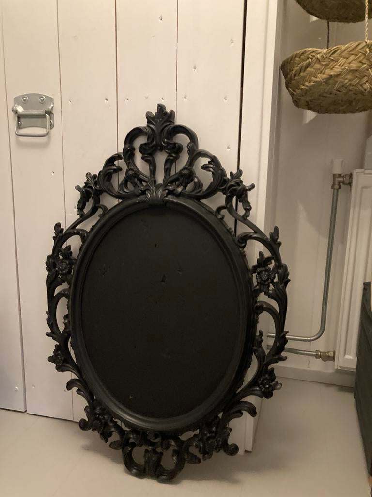 Brocante kunstof lijst/memobord, Ophalen, Gebruikt