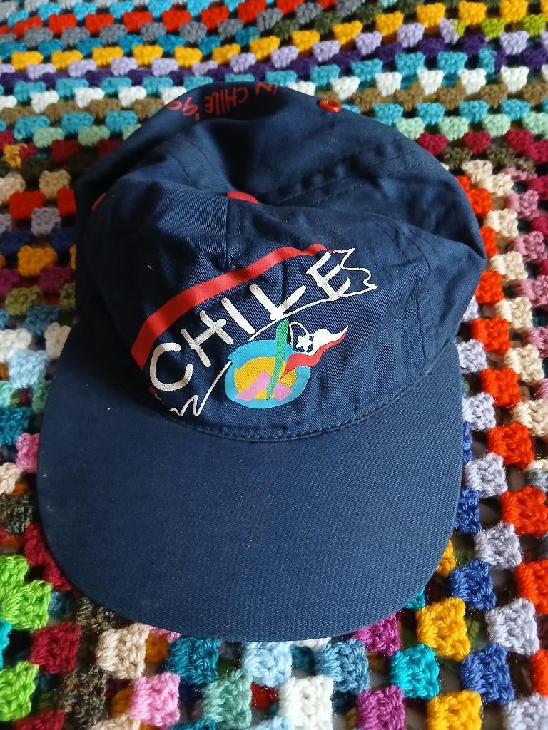 petje/cap Wereld Jamboree Chili 1999, Verzamelen, Scouting, Ophalen of Verzenden, Zo goed als nieuw, Kleding